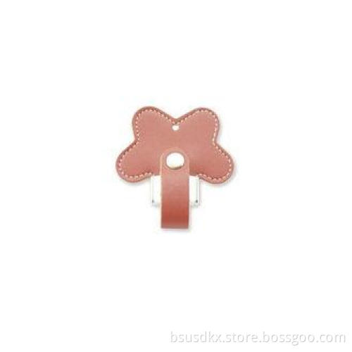 Flower Shaped Leather USB Flash Disk , 16GB / 32GB Pendrive